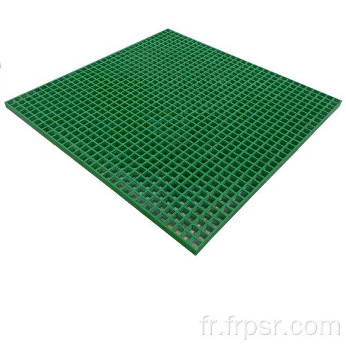 Gringage moulé FRP avec couvercle de plaque à damier